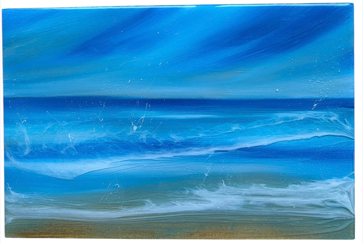 Shoreline serenity seascape