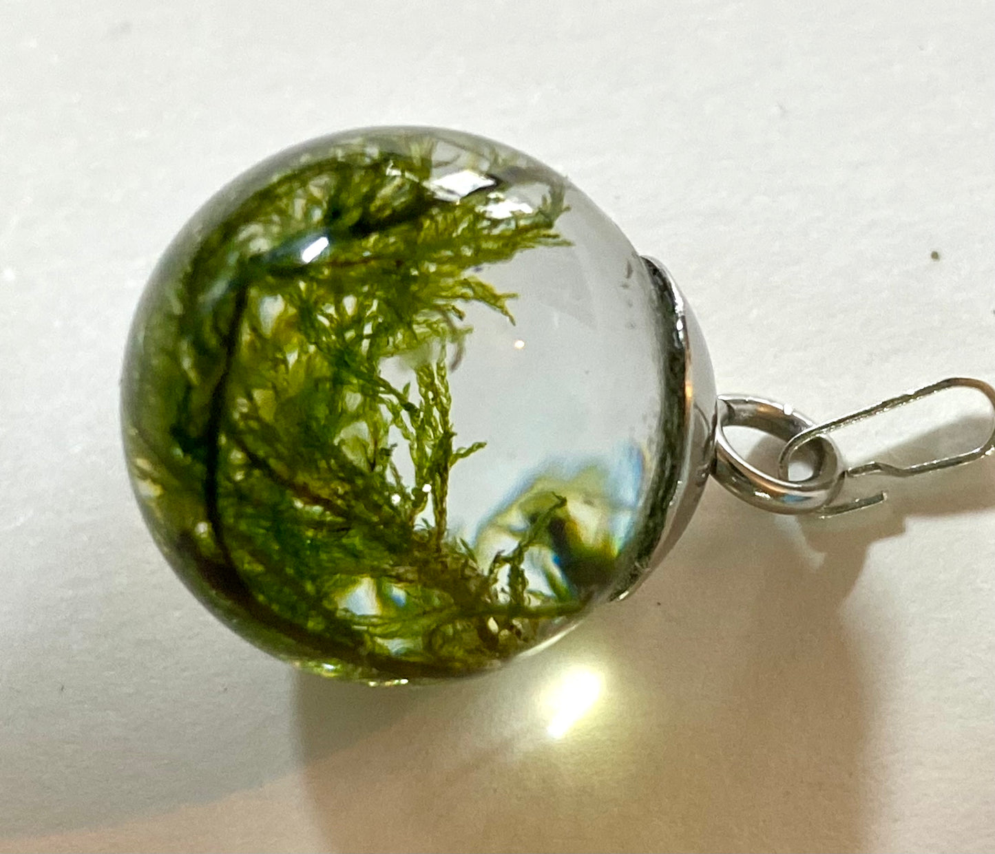 Shetland Seaweed Pendant | Green