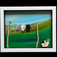 Island Treasure Washing on the Line Artwork