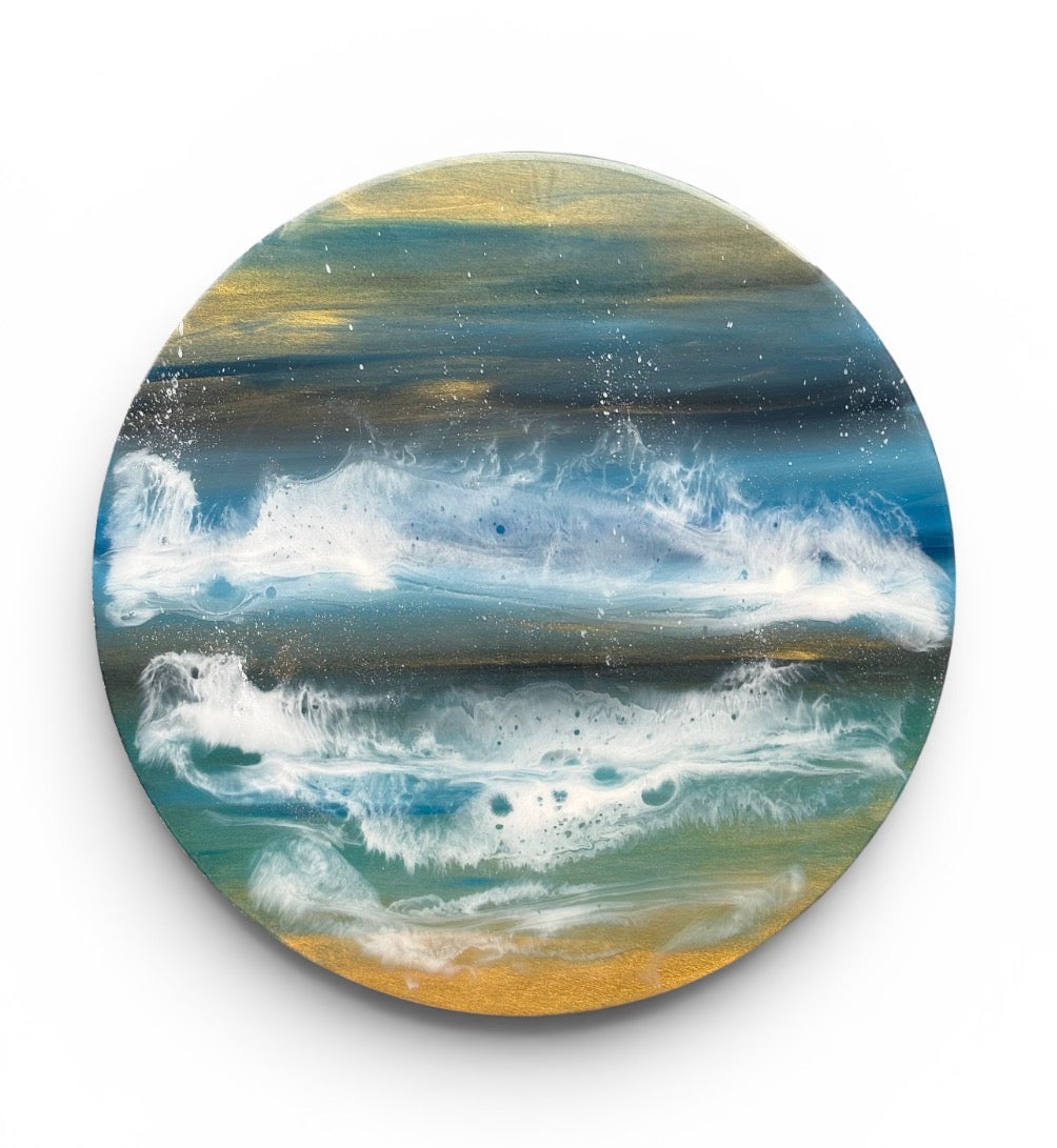 Gilded tide | 40 cm