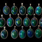 Signature Aurora borealis Resin Pendants