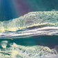 Green fire sea | 30 cm