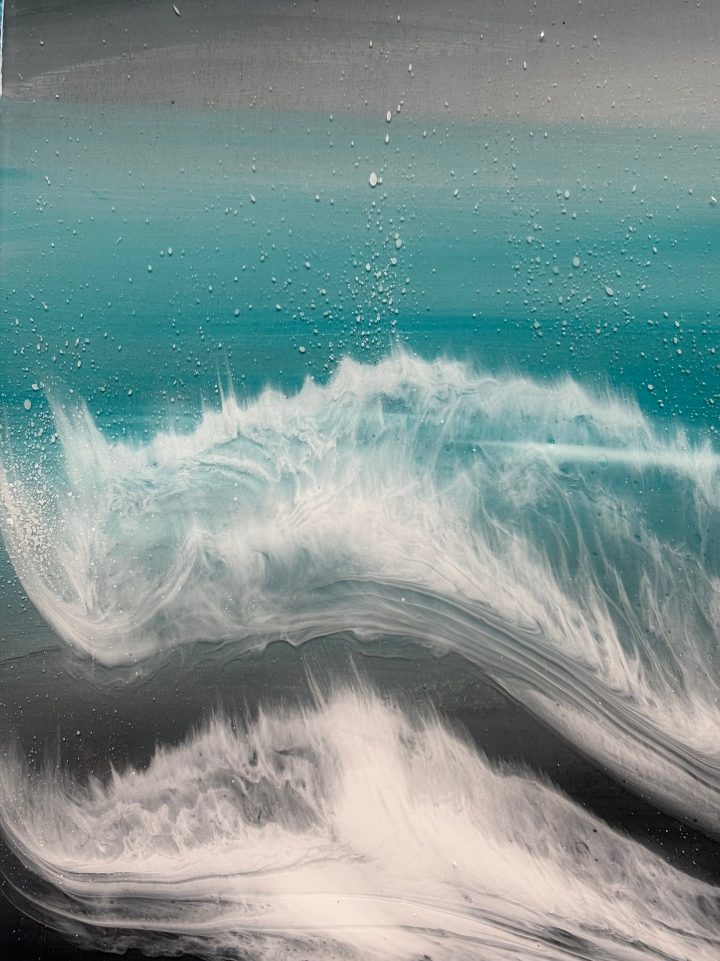 Stormglass seascape | 30 cm