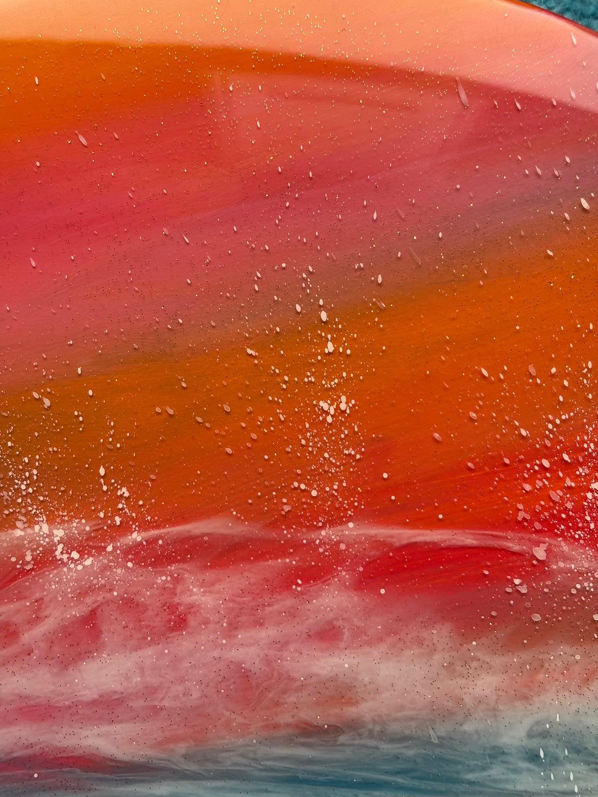 Blazing horizon seascape | 40 cm