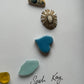 Circle of the sea - yellow glass