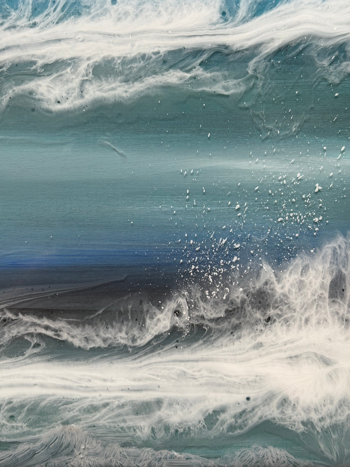 Restless tide seascape | 30cm