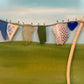 Shetland Clothesline artwork