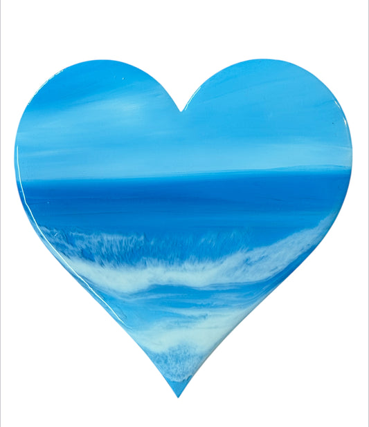 Small Heart Artwork | 15 cm