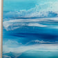 Summer blue Resin Art Seas | square