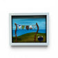 Shetland washing art