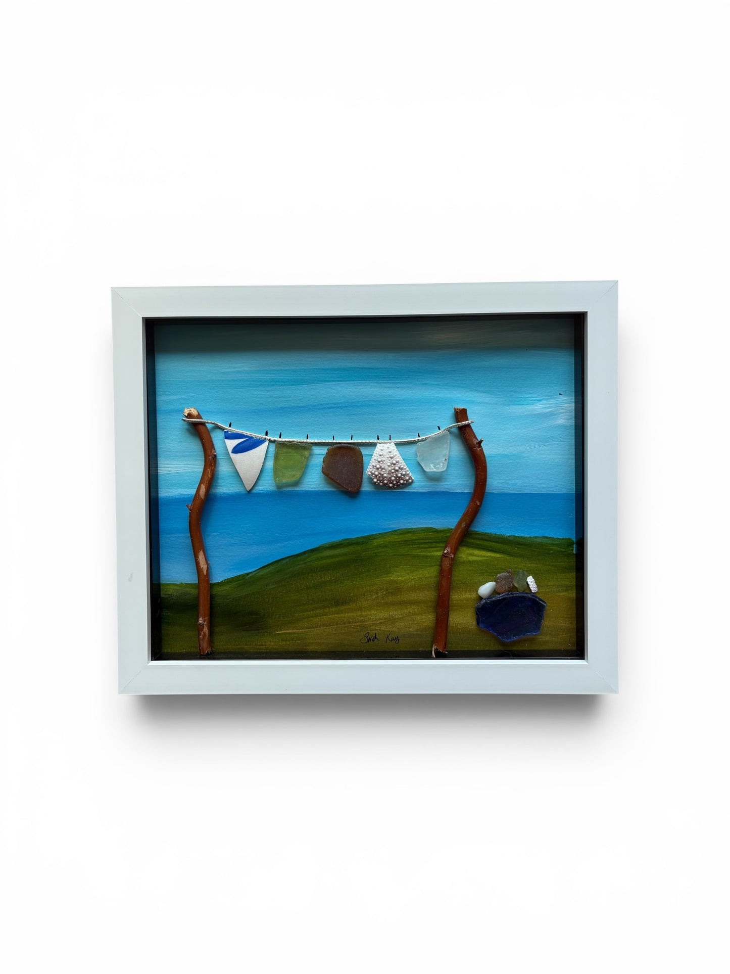 Shetland washing art