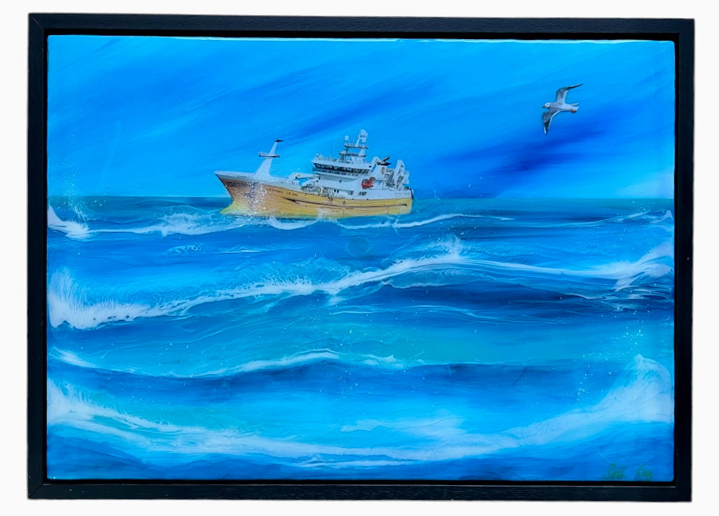 The Charisma fishing boat.
