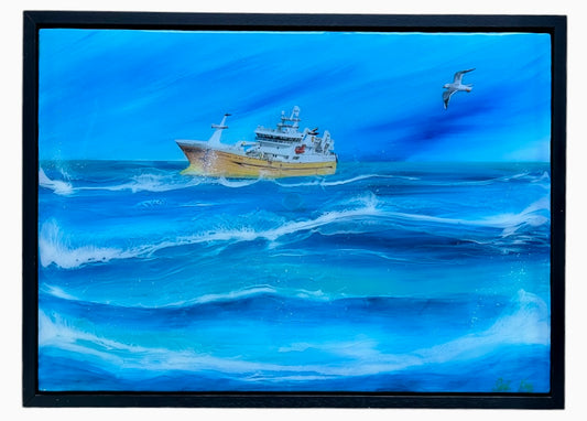 The Charisma fishing boat.