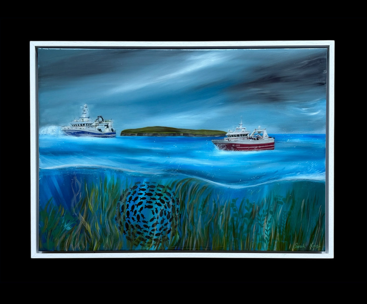 Hidden currents, original artwork