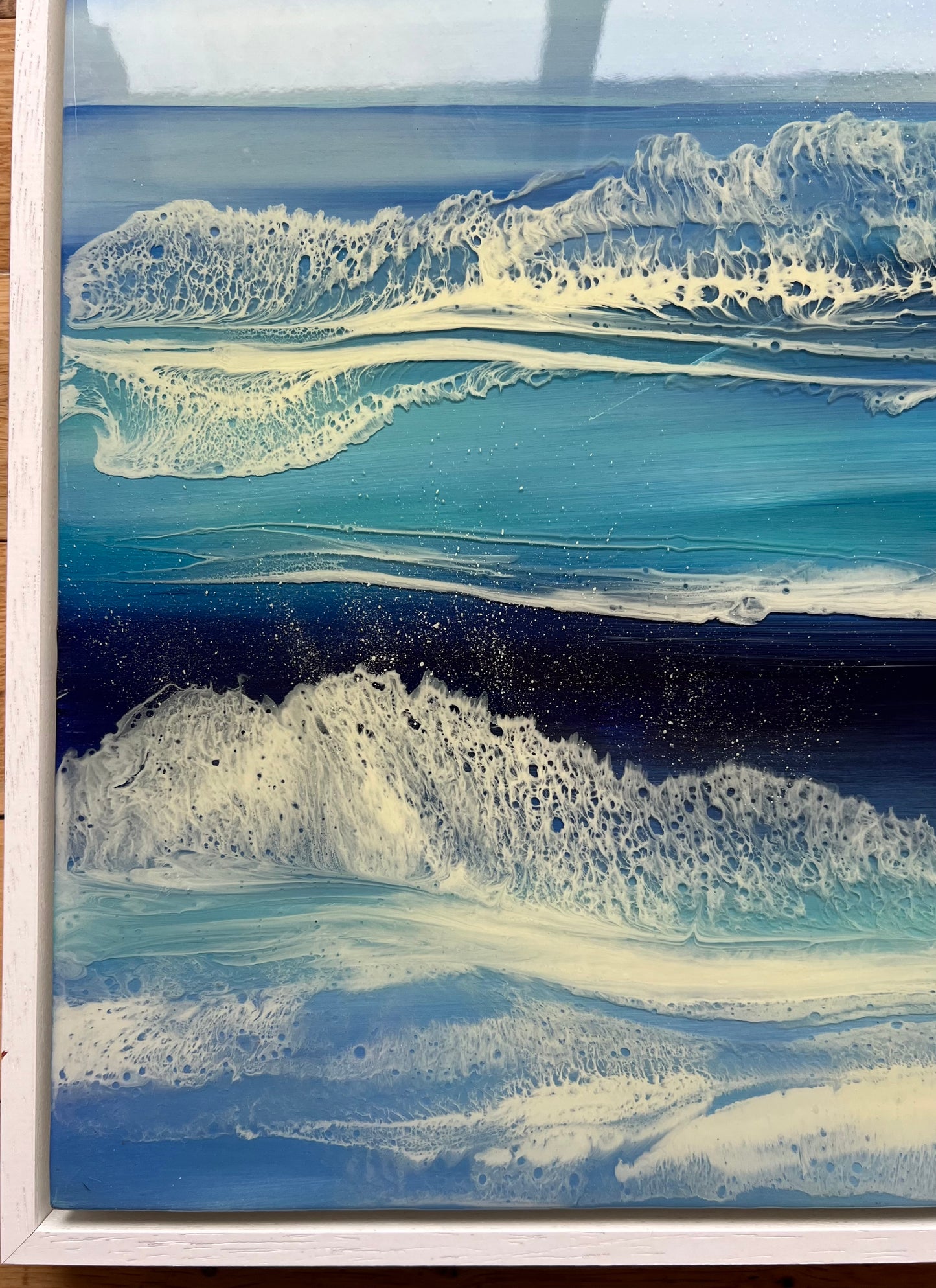 Shetland wind seascape | Square 50 cm