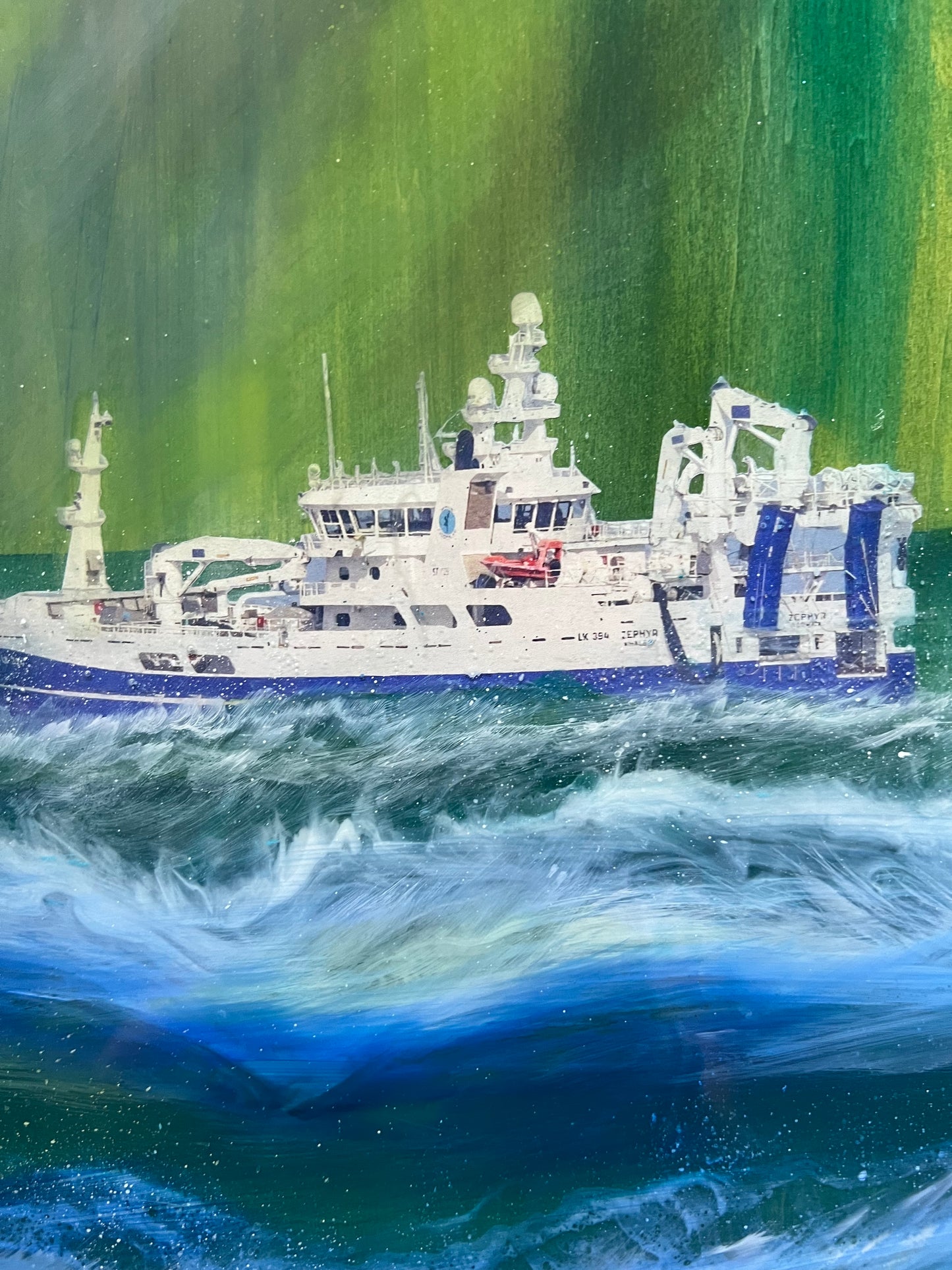 The Zephyr fishing boat.