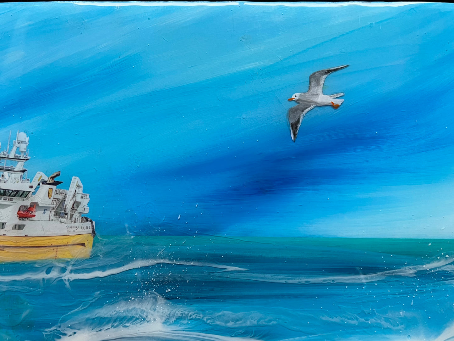 The Charisma fishing boat.