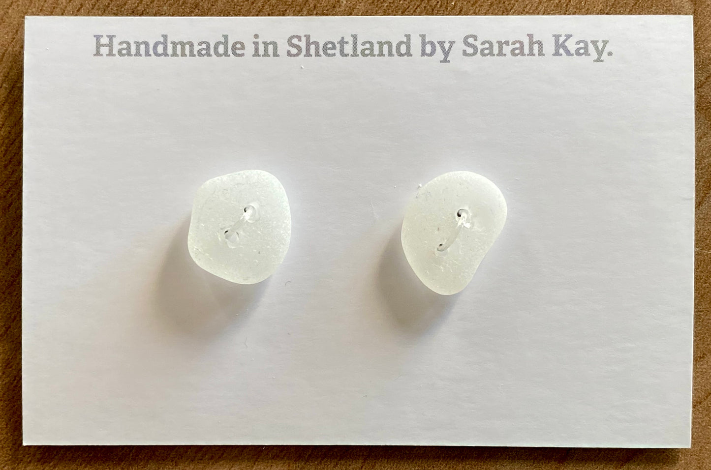 SMALL Shetland Sea Glass Buttons