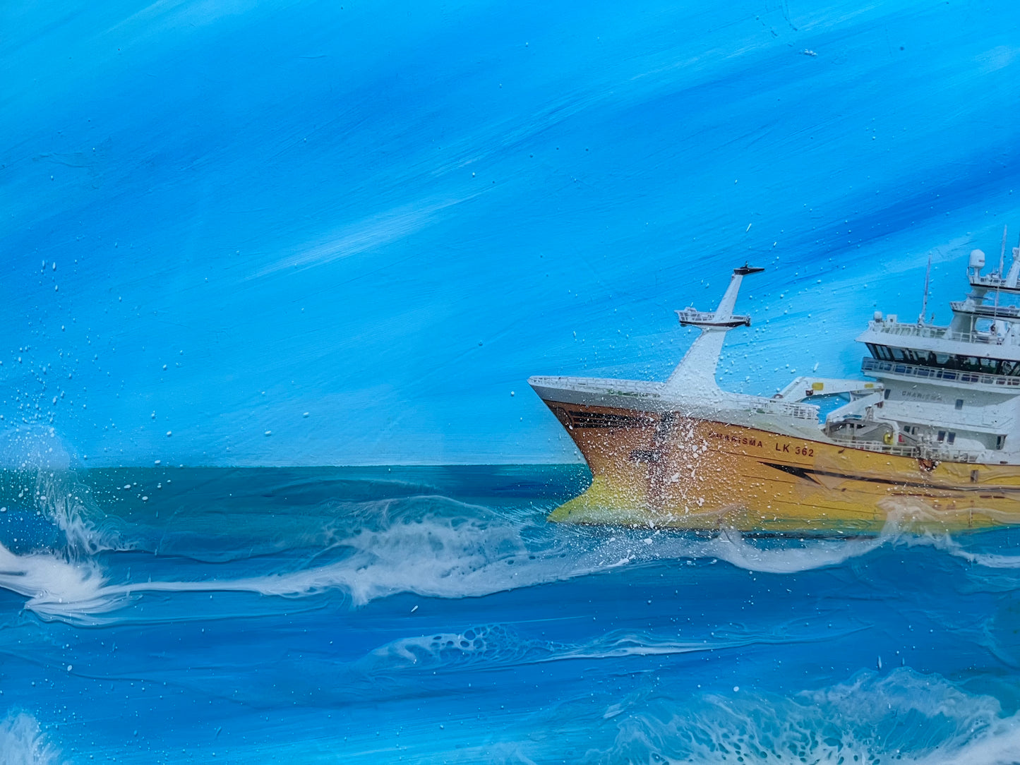 The Charisma fishing boat.