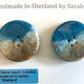 Bains Beach Resin Buttons, Shetland TV Series Inspired