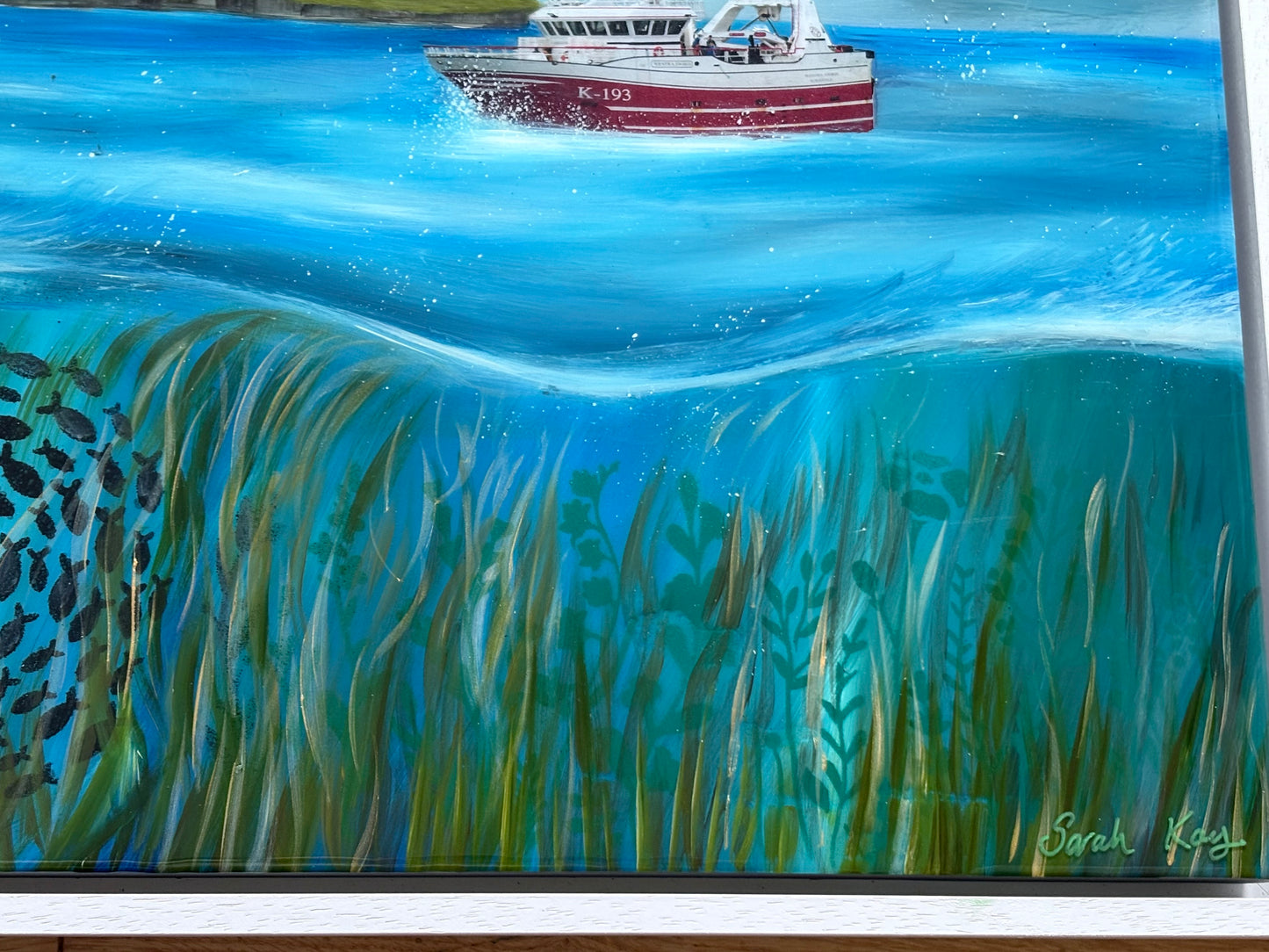 Hidden currents, original artwork