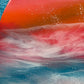 Blazing horizon seascape | 40 cm