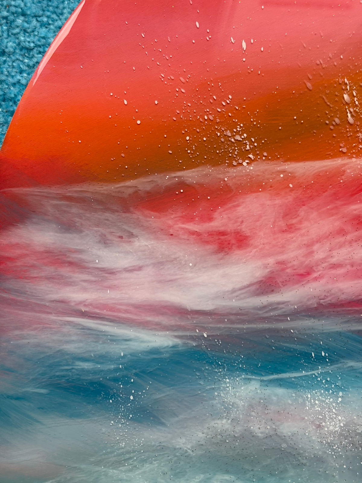 Blazing horizon seascape | 40 cm