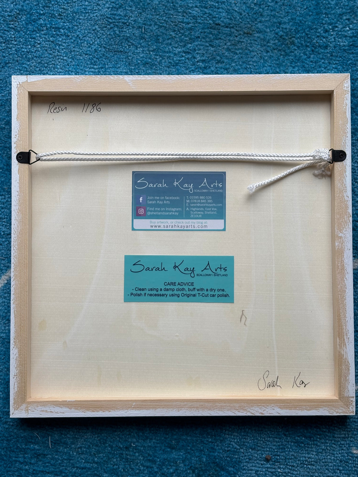 Shetland swell resin seascape | 30 cm