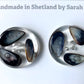 Shetland Mussel Shell Resin Buttons