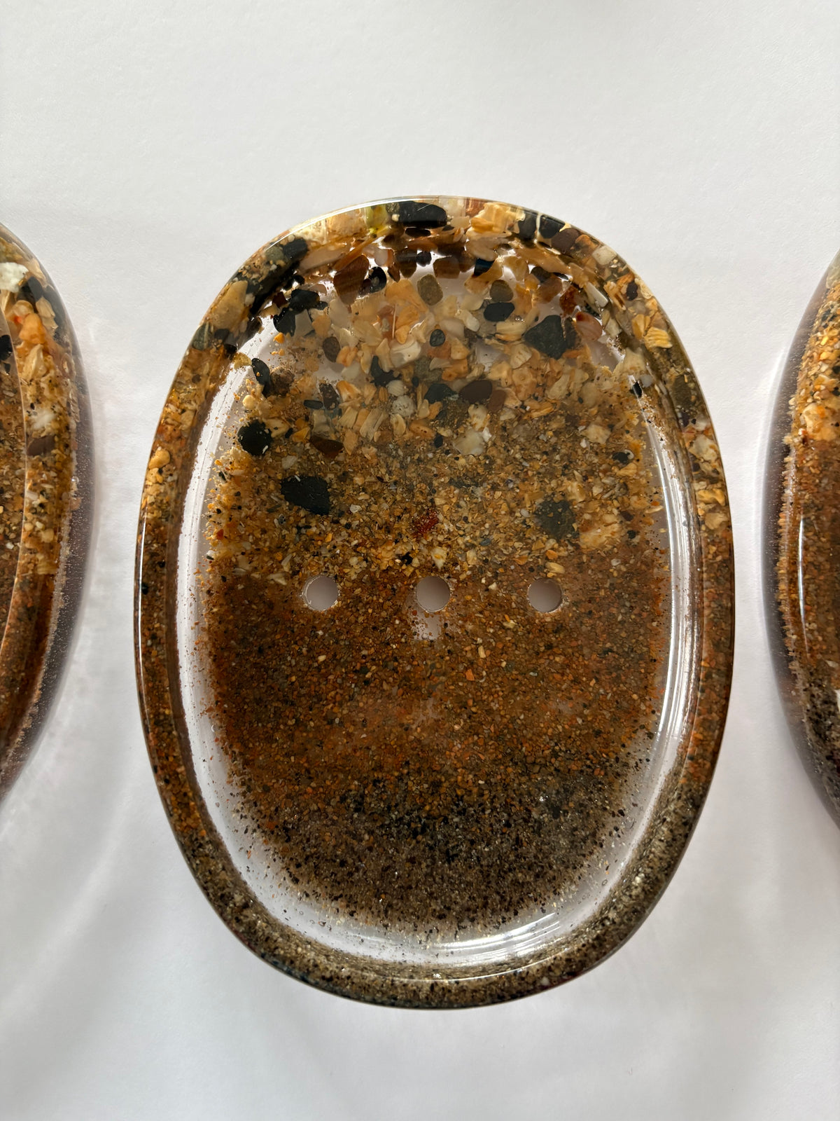 Shetland sand soap dishes