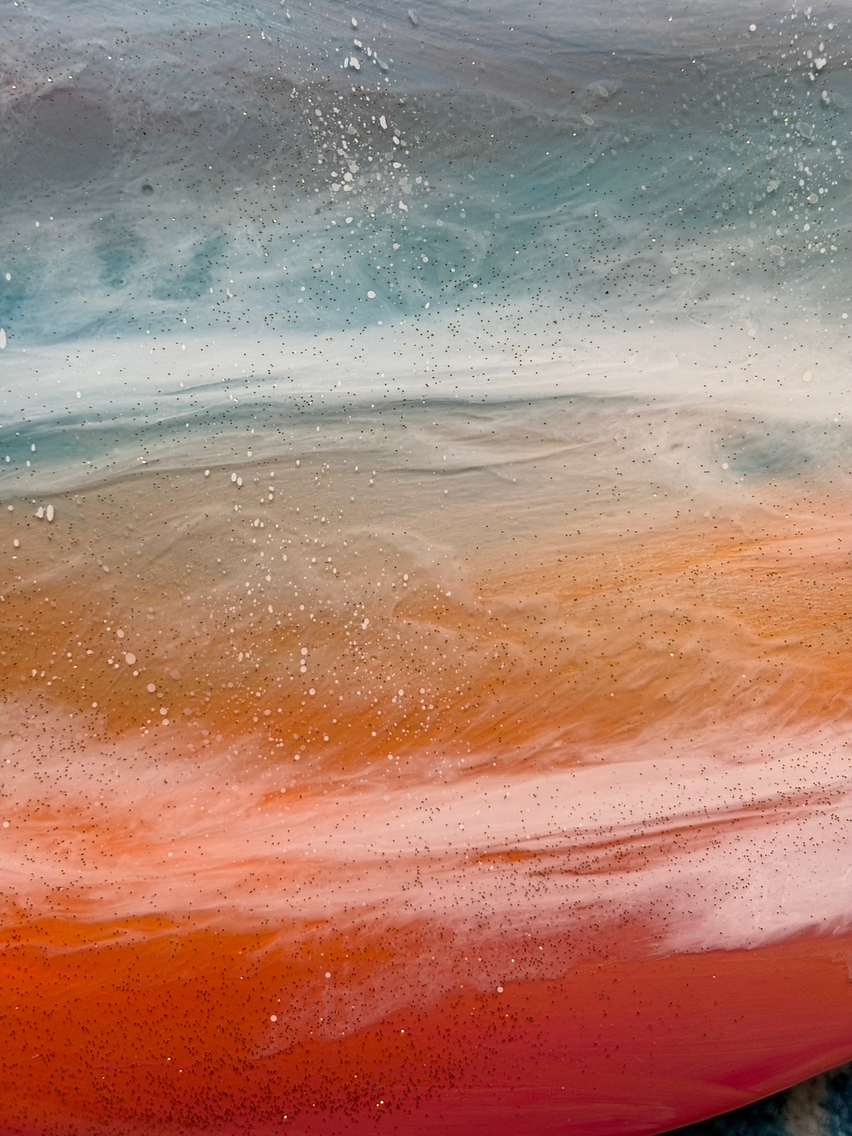 Blazing horizon seascape | 40 cm
