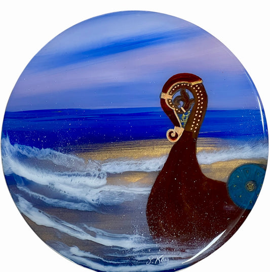 Viking Resin Artwork | circle