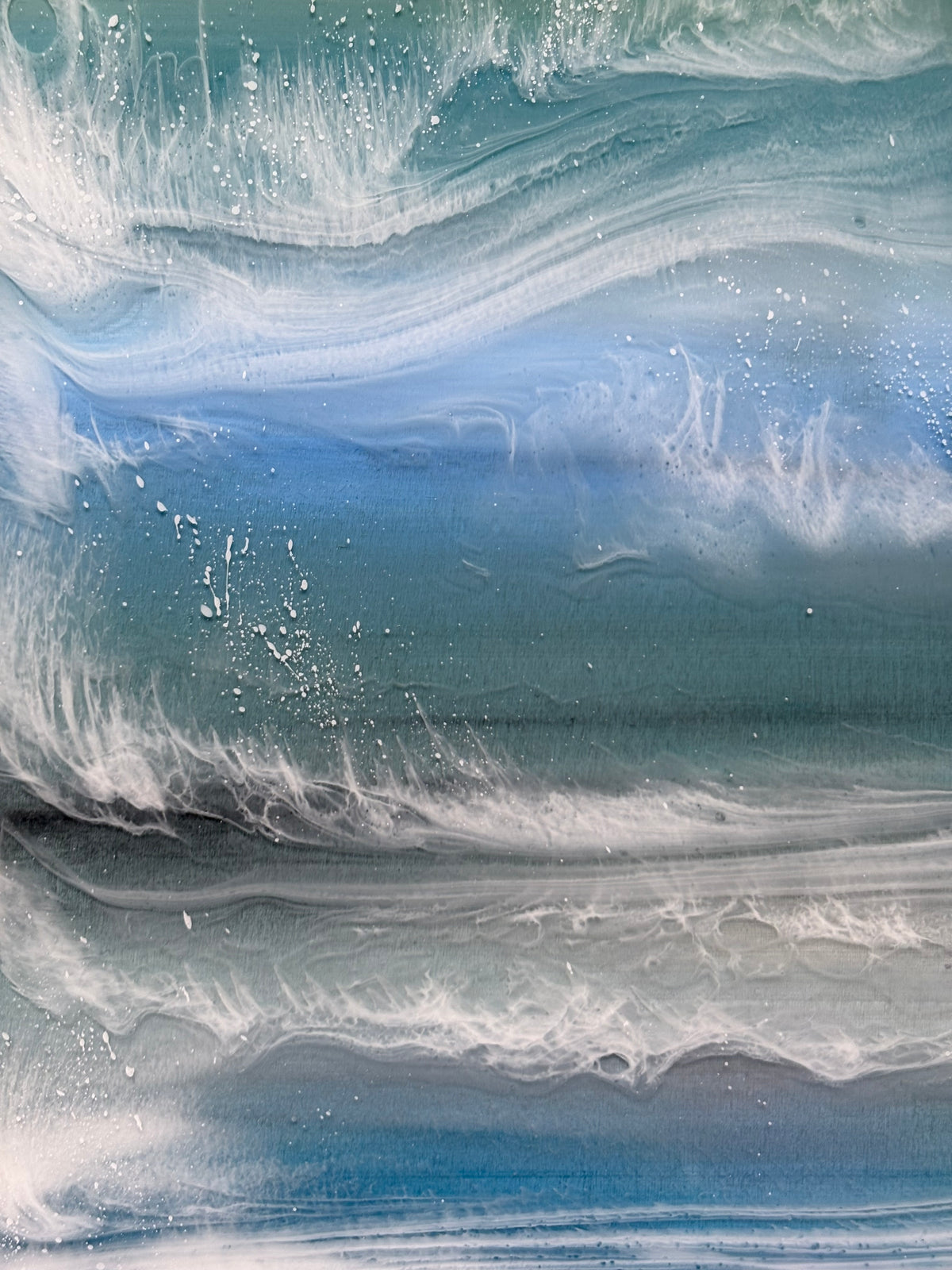 Shetland swell resin seascape | 30 cm