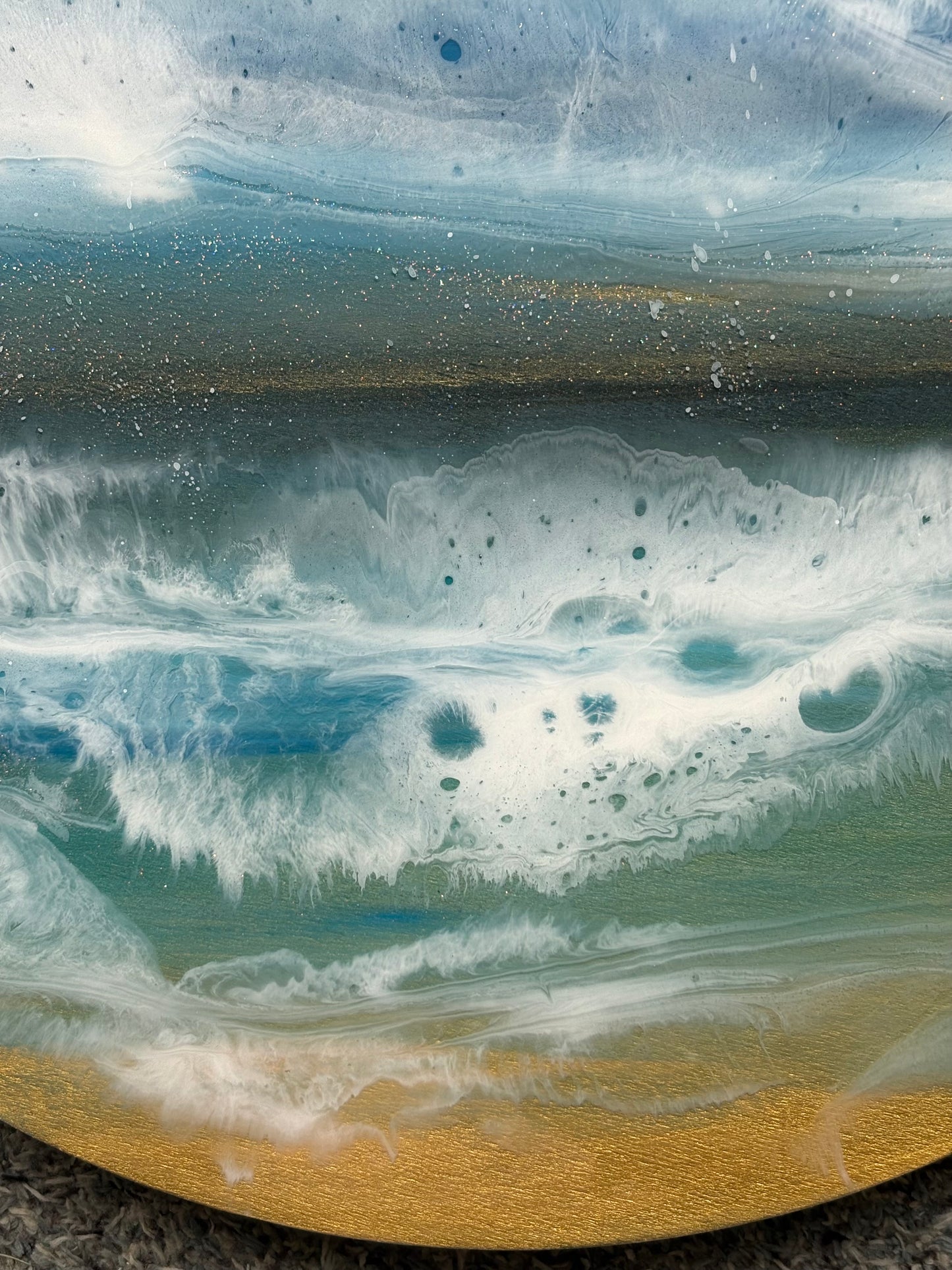 Gilded tide | 40 cm