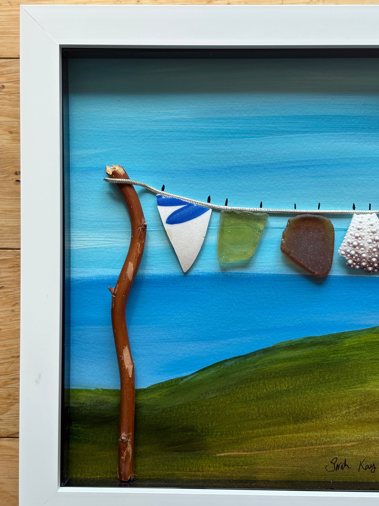 Shetland washing art