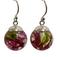 Shetland Seaweed Drop Earrings | Mixed