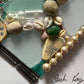 Heart beach Mosaic | greens