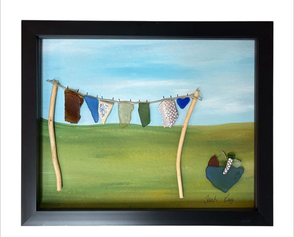 Shetland Clothesline artwork