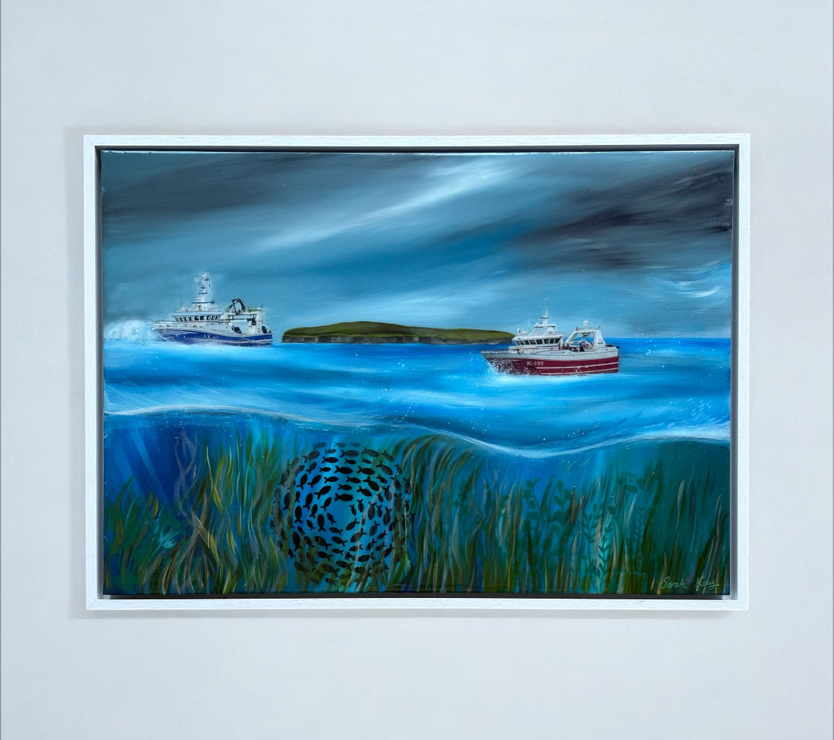 Hidden currents, original artwork