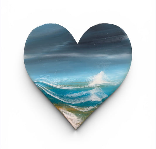 Ocean heart | 30 cm