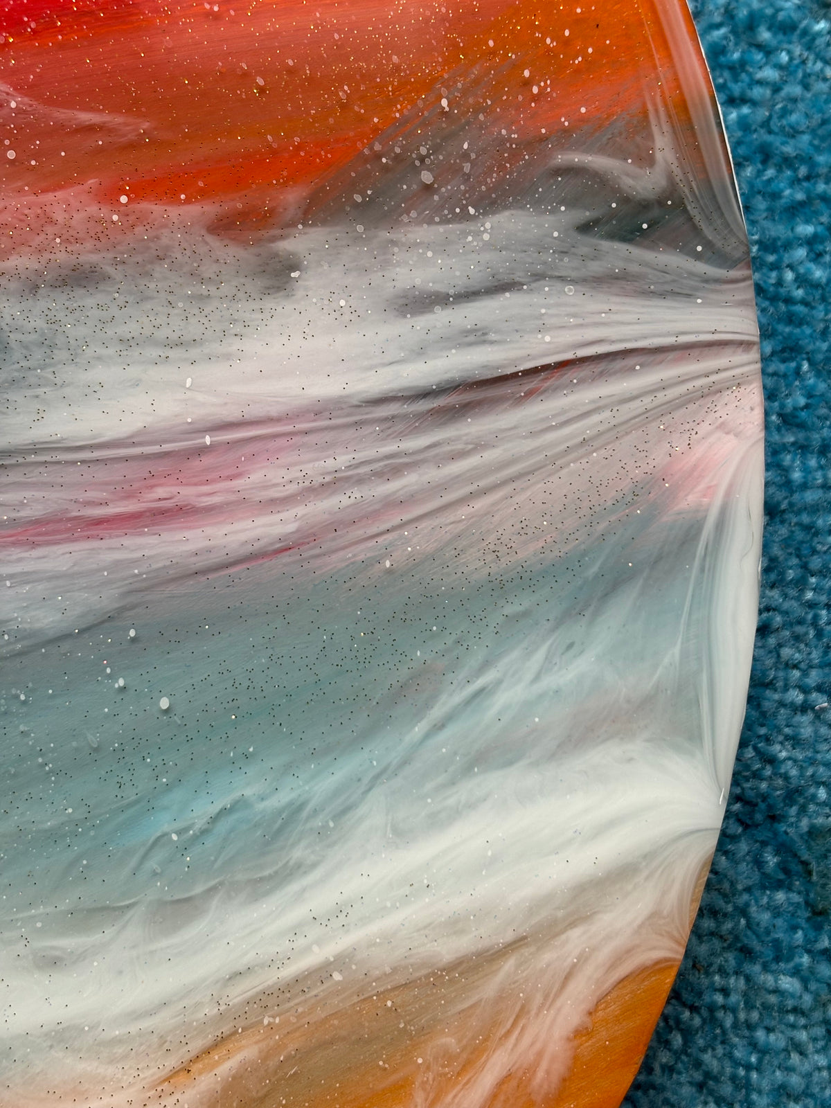 Blazing horizon seascape | 40 cm