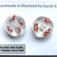 Shetland Sea Urchin Shell Resin Buttons