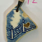 Sea Pottery Blue Pendants