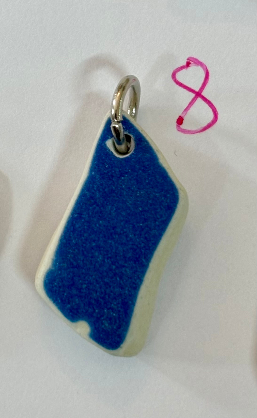 Sea Pottery Blue Pendants