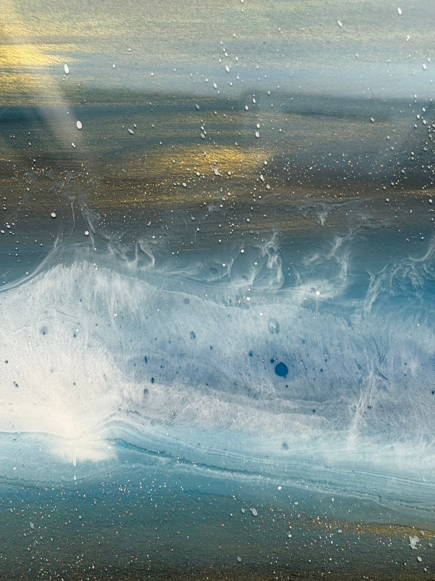 Gilded tide | 40 cm