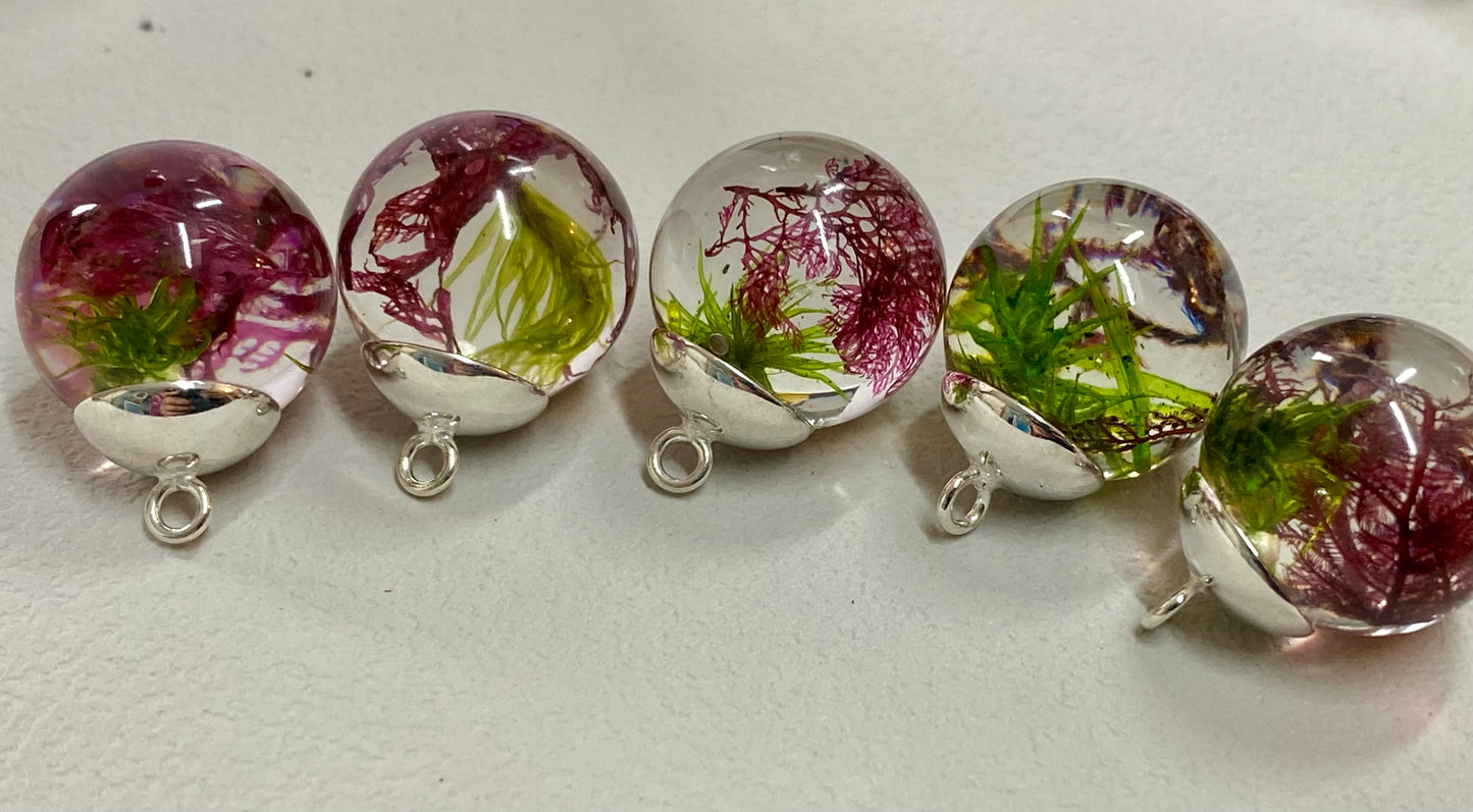 Shetland Seaweed Pendant | Mixed