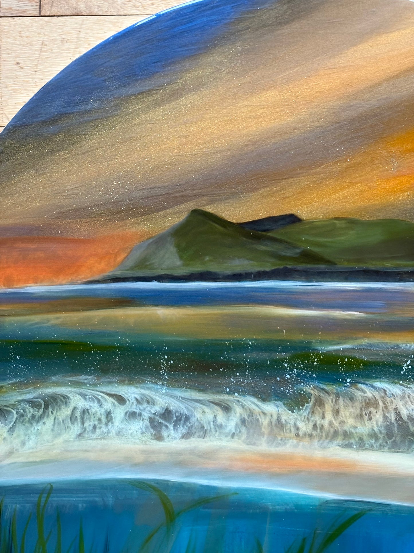 Evening tide at Foula