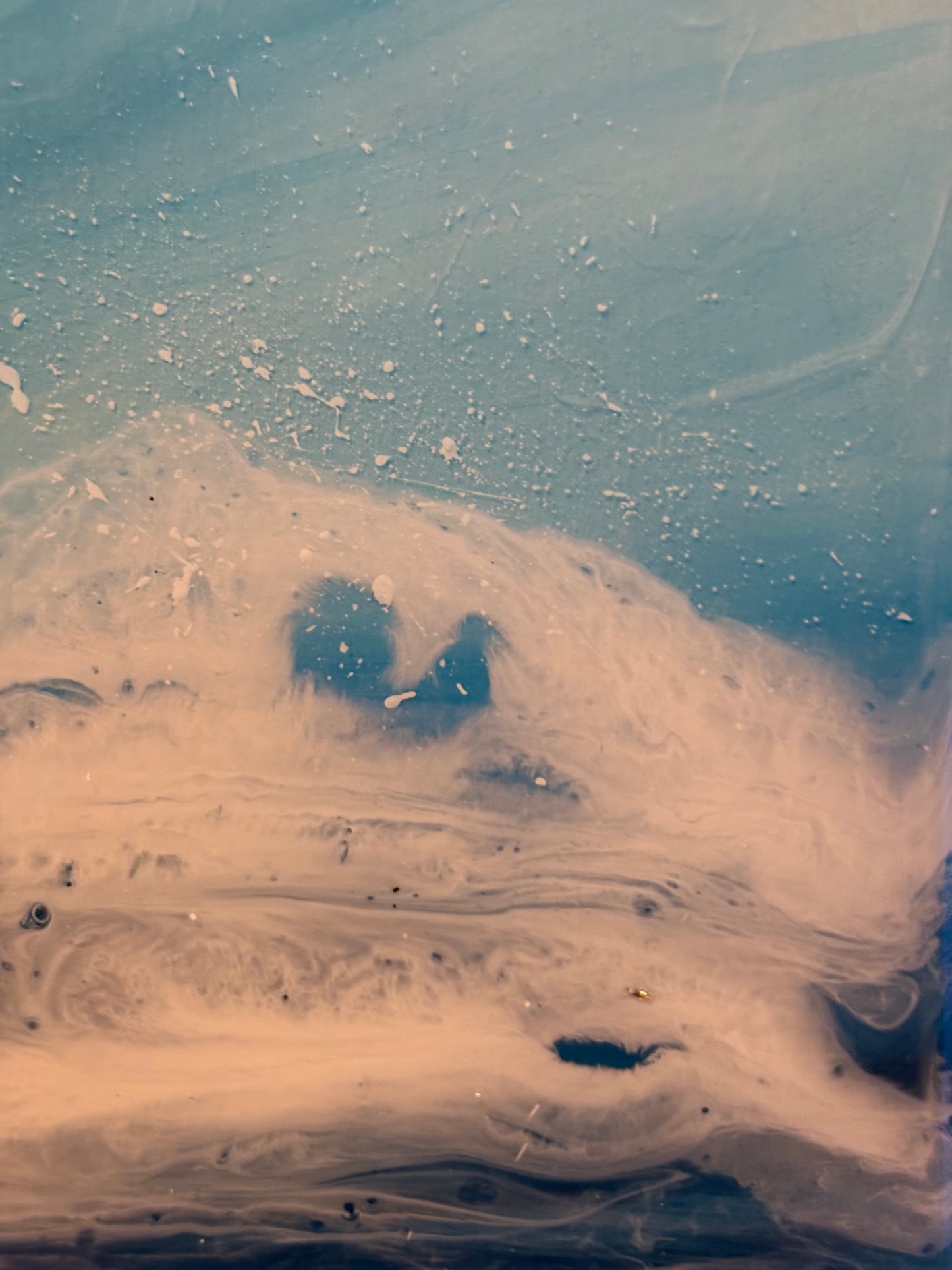 Sea cloud, mini resin seascape