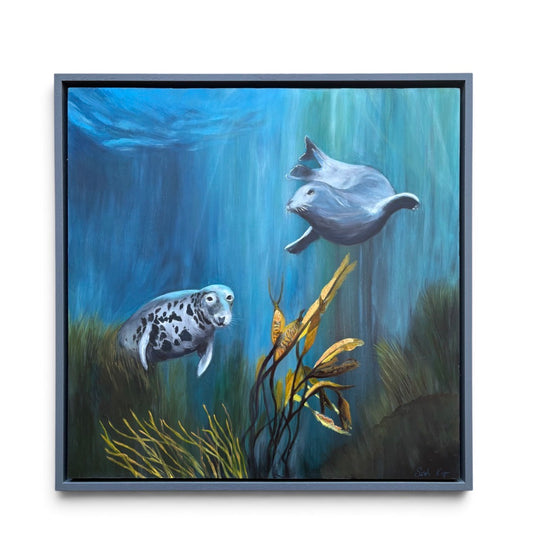 Silent encounters painting
