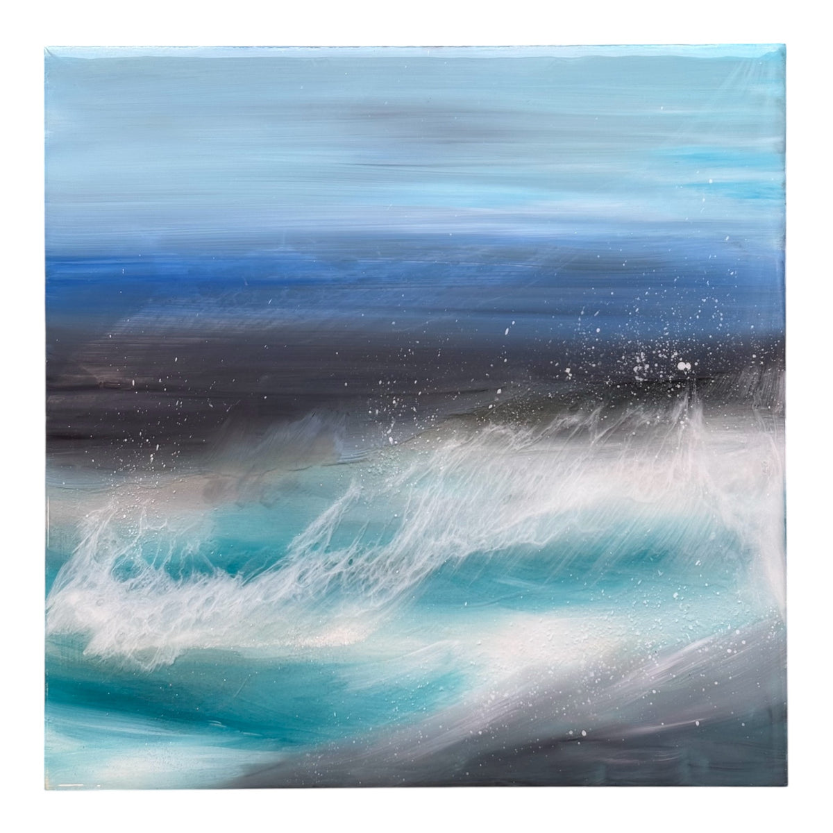 Wild turquoise seascape | 30 cm